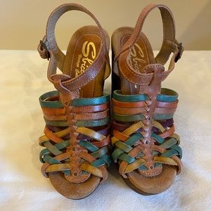Women’s size 7 Sbicca Wedge Sandals